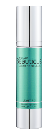 The Laser Beautique Scientific Skincare Post Treatment Kit Light Fix Moisturiser