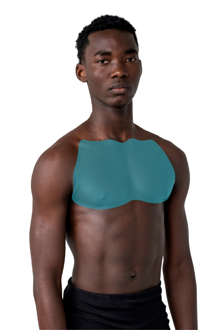 Chest Laser Hair Removal Area