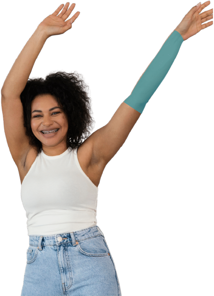 Half Arm Laser Hair Removal Area