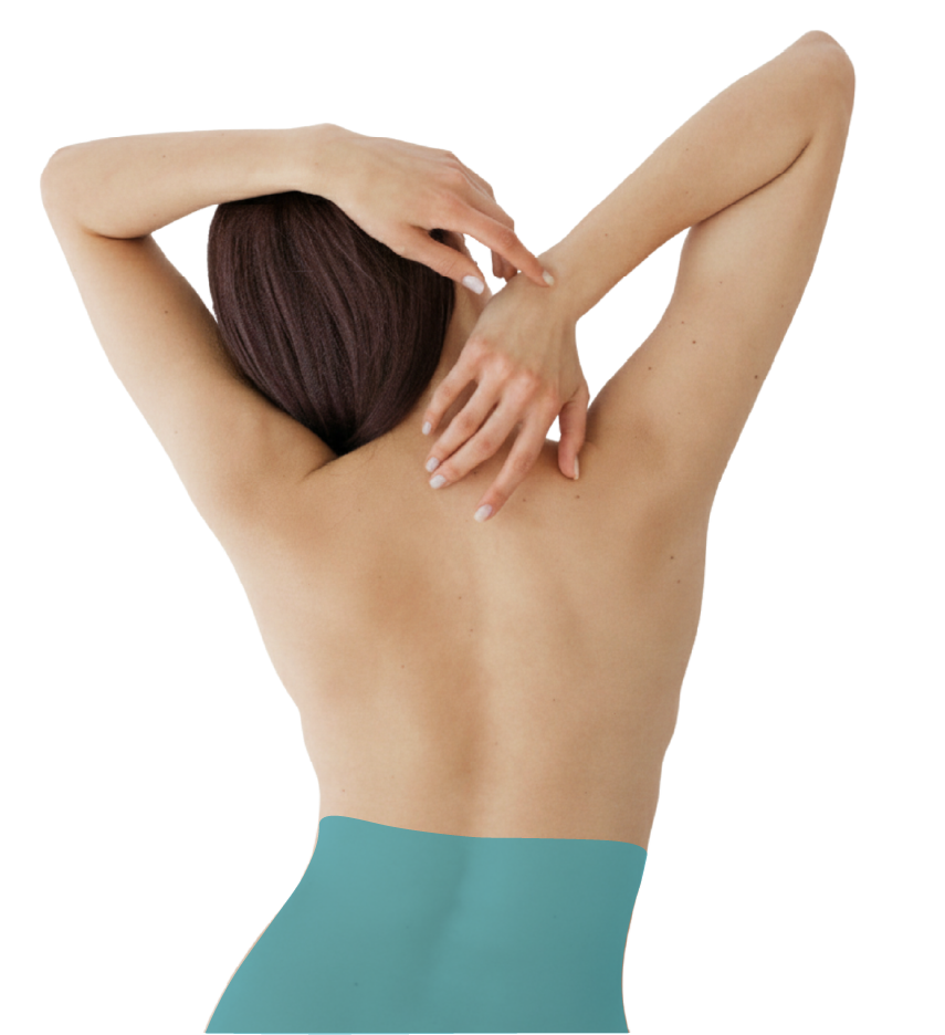 Lower Back Laser Hair Removal Area